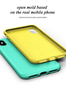 Eco Friendly Modular Detach Phone Case 100 Percent Compostable Wheat Straw Recycled PLA Cover For iPhone 13 14 15 - Product Image 5