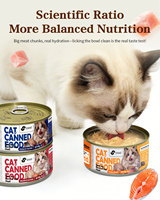 Snack para Mascotas, Carne en Caldo 85g, Sin Granos, Fórmula Única Personalizable, Sin Gluten, Comida para Gatos