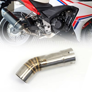 Pour Yamaha FZ8 FZ8N FZ8S F Z8 S FZ8N YZF-FZ8 FZ800 <span class=keywords><strong>Fazer</strong></span> 2010 - 2015, échappement de <span class=keywords><strong>moto</strong></span>, tuyau de liaison intermédiaire, 51 mm - Product Image 4