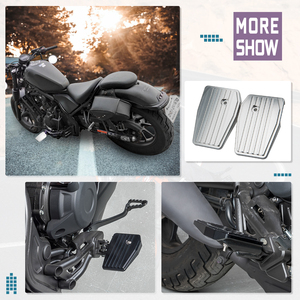 Piezas de accesorios de motocicleta XXUN para Honda <span class=keywords><strong>Rebel</strong></span> CMX500 CMX300 CMX 500 300 2017-2024, reposapiés, extensión de tablero de paso - Product Image 6