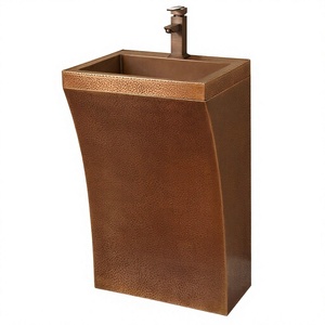 Fancy Design 2024 Cobre Lavabo de cocina Fabricante y exportador Forma personalizada por Antique Mayorista Fabricante Proveedor - Product Image 1