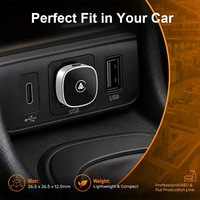 Adaptateur CarPlay sans fil Kyere Mini USB Dongle Clé de réinitialisation WiFi6 BT5.4 pour Apple iPhone Boîtier CarPlay filaire 1 an