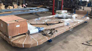 Banc de voiture d'occasion fait à la main, machine à cadre, levier de maintien et lisseur - Product Image 2