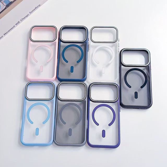Ultra Clear Magnetic Case for iPhone 16 15 14 17 Series Slim Fit Bumper, Wireless Charging Premium Anti-Yellowing Shockproof