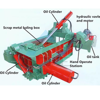 Presse à fil de cuivre d'approvisionnement d'usine compacteur à balles presse à déchets métalliques presse à déchets métalliques horizontale hydraulique presse à canettes en aluminium