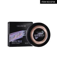 GIGI Rose GF08 Maquillage de marque privée Fond de teint mat étanche à l'huile Poudre pressée Produits cosmétiques Vente en gros en usine