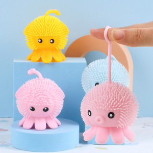 Jincan Poulpe Beauté Bright Fuzz Ball Décompression Pincement Soulagement Jouet Populaire Jouet Fidget Jouet Squeeze Ball - Product Image 6