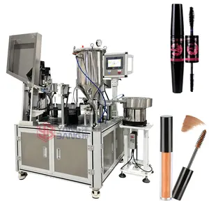 YangBang Top Quality Automatic Eyeliner Filling Machine Cosmetic Mascara Vial Filling And Sealing Machine