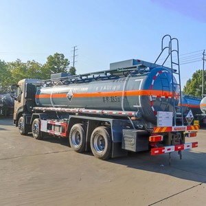 รถบรรทุกถังเคมีสแตนเลส DONGFENG 8x4 ขนาด 20 ลูกบาศก์เมตร สำหรับขนส่งโซดาและกรด  รถบรรทุกถังสำหรับขนส่งของเหลวอุตสาหกรรม - Product Image 5