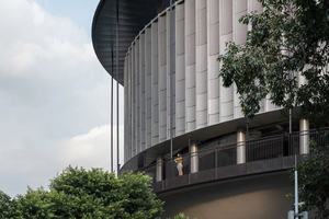 Modern Aluminum Curtain Wall <b>Panels</b> Anodized Surface Anti-Corrosion for Building Exterior 70in and Above - Product Image 2