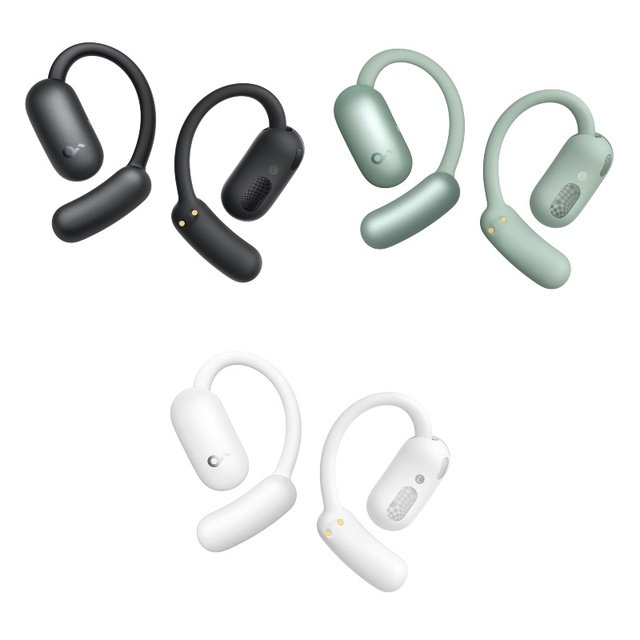 Soundcore AeroFit 2 Open-Ear Headphones Wireless Bluetooth Earbuds Air Conduction Hi-Res LDAC Audio IP55 Waterproof 42H Battery