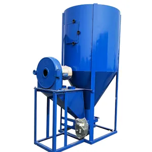 Poultry Feed Crushing and Mixing Machine Vertical grain mixer Feed Crusher and Mixer price