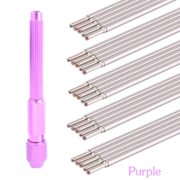 Stylo marqueur de peau de pointe chirurgicale en alliage d'aluminium Durable étanche professionnel 80g accessoires de maquillage Permanent de tatouage