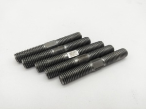 M4-m100 de zinc noir en acier au carbone a193 b7 <span class=keywords><strong>a194</strong></span> <span class=keywords><strong>2H</strong></span> goujons à double extrémité goujon à tige filetée avec écrou - Product Image 3