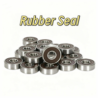 Roulement à billes à gorge profonde NS K 608DD 8x22x7mm, haute vitesse, faible bruit, acier chromé, pour roues de skateboard, ventilateur électrique, mini moteur