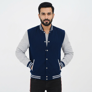 Chaqueta Varsity de Alta Calidad para Hombre, Modelo 2026, Chaqueta de Béisbol Informal con Cierre - Product Image 1