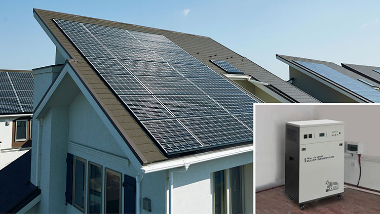 Complete Solar Power System Home 48v Dc to 220v Ac 2kw 3kw 4kw Solar Energy System 5kw Kit Set