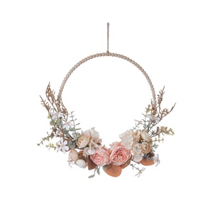 CallaFloral Artificial Flower <b>Wreath</b> Peony Indoor Hanging Wall Decor Wedding Decoration Craft Home Decor - Product Image 5
