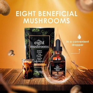 Suplementos de etiqueta privada para aliviar el estrés, gotas de hongos enzimáticos, buenos para apoyar el sistema inmunológico - Product Image 4