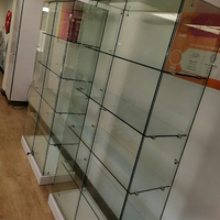Acryl-Vitrine zum Wandmontieren mit Schloss, Mehrstufige Transparente Ausstellungsvitrine für Funko Pop Puppen, Einzelhandelspreis