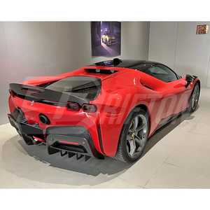 ดิฟฟิวเซอร์กันชนหลังคาร์บอนไฟเบอร์แบบเต็มตัว SF90 สำหรับ Ferrari SF90 อะไหล่คุณภาพสูง จากโรงงานผู้ผลิต - Product Image 4