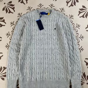 Suéter de Punto con Cuello Alto para Hombre, Diseño de Marca, con Logotipo Bordado, Suéter de Punto para Parejas, Es un Suéter para Hombre. - Product Image 6