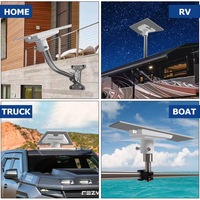 Kit d'installation complet pour support extérieur robuste Starlink – Support d'antenne Starlink multi-scènes avec toutes les pièces de montage
