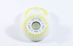 Patines de ruedas resistentes al desgaste de <span class=keywords><strong>PU</strong></span>, rueda de iluminación luminosa en línea, ruedas intermitentes de 76mm/80mm en Stock - Product Image 6