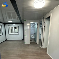 Maison conteneur préfabriquée écologique et extensible, portable, directement de l'usine, pour logement du personnel et villégiature rurale