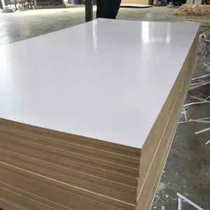 12mm 15mm 고광택 MDF 멜라민 보드 18mm 장식 패널 UV 보드 MDF