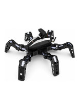 Robot araignée bionique à six pattes Jetson Nano ROS open-source avec vision profonde, cartographie SLAM, navigation et radar, fabriqué en Chine