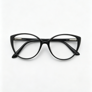 YX-2265 Montura de Gafas Negras de PC, Gafas de Moda Estilo Ojo de Gato Vintage para Hombre y Mujer, Gafas Ópticas, Lentes Graduadas - Product Image 4