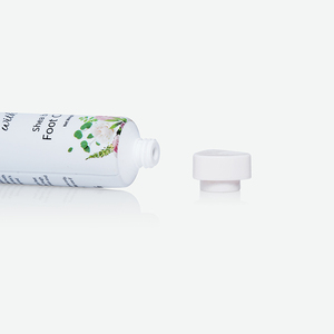 Tubo de PE con tapa redonda y plana para crema de pies de regalo - Product Image 3
