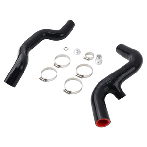 ชุดท่อหม้อน้ำด้านคนขับ AOSU Performance พร้อมพัดลม สำหรับ EG EK DC2 CRX Si K Swap ชุดอัพเกรดเครื่องยนต์ ICP051-BK สีดำ - Product Image 1
