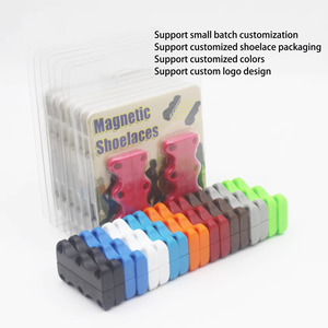 Wholesale Novelty Shoe <strong>Laces</strong> <strong>Lock</strong> Buckle Lazy Shoelace Magnet Buckle Magnetic Shoe <strong>Lace</strong> <strong>Lock</strong> - Product Image 2