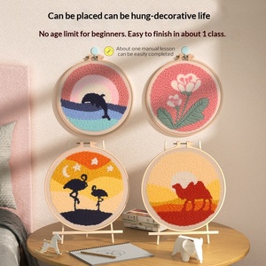 <span class=keywords><strong>Kit</strong></span> <span class=keywords><strong>de</strong></span> Matériel Artisanat DIY <span class=keywords><strong>pour</strong></span> Aiguille Russe en Fil <span class=keywords><strong>de</strong></span> Polyester Épais, Style <span class=keywords><strong>Peinture</strong></span> à l'Huile, <span class=keywords><strong>pour</strong></span> Débutants, <span class=keywords><strong>pour</strong></span> le Commerce Transfrontalier - Product Image 2