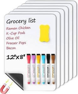 Pizarra Magnética de Borrado en Seco para Tareas y Comportamiento de Niños, Lista de Verificación Semanal Familiar, Planificador de Comidas, Resistente a las Manchas, para Refrigerador - Product Image 1