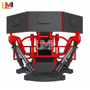 Máy mô phỏng đua xe ô tô thực tế ảo <span class=keywords><strong>3</strong></span> màn hình bán buôn, thiết bị đua xe VR với ghế nền tảng chuyển động - Product Image 3