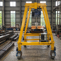 Grue portique sur pneus Diesel RTG 6 tonnes 45 tonnes 80 tonnes à faible bruit avec palan électrique de type Euro