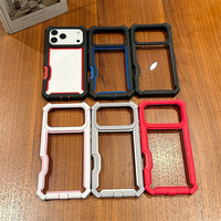 Fundas 3 en 1 Transparentes Universales para Teléfono Móvil, Resistentes y de Lujo, para iPhone 15 16 17 18 Air Pro Max Series, Resistentes y de Alta Protección
