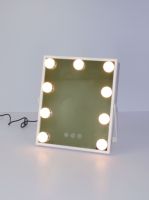 Miroir de maquillage Winway Holly Wood avec ampoules LED, écran tactile éclairé, interrupteur tactile pour anniversaire et mariage