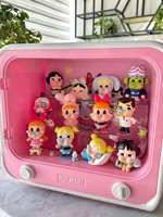 Jouets en peluche PVC mignons de la série Powerpuff Girls de Popmarts, boîtes mystères personnalisées, lot de 12 boîtes, collection 100% authentique