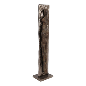 Scultura Figurativa Contemporanea in Metallo Texturizzato, Elemento Decorativo per Casa, Bagno, Ufficio e Soggiorno - Product Image 2