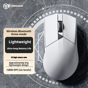 Ratón Inalámbrico para Juegos EWEADN GS01 Mini Tri-Modo, Sensor Óptico de 12800DPI, Ligero, USB, Ergonómico para Juegos de PC - Product Image 3