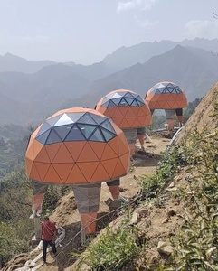 Starshine Casa a Cupola Mini Capsula Impermeabile con Struttura in Acciaio per Soggiorno, Camera da Letto, Villa, Hotel, <span class=keywords><strong>Resort</strong></span> - Product Image 2