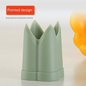 Sembradora de frutas y verduras de cocina, descorazonador de pimientos tipo linterna, descorazonador portátil de plástico ABS - Product Image 2