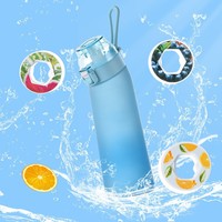 Bouteille d'eau en plastique de 700 ml sans BPA de qualité alimentaire avec dosette aromatisante pour boissons parfumées – Vente en gros