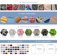 OEM ODM Moyen-Orient écharpe sheilas Hijab foulard voile tissu marbre noir et blanc imprimé numériquement robe abaya crêpe tissu