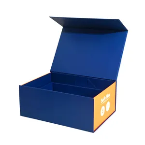 ワイヤーロック商品用の手作りカスタム磁気ボックス包装の再利用可能な紙箱包装