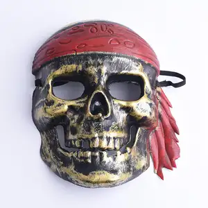 Factory Direct Custom Halloween Bar Masquerade Party Horror Scary Ghost Festival Pirate Skull Men And Women Retro Masks